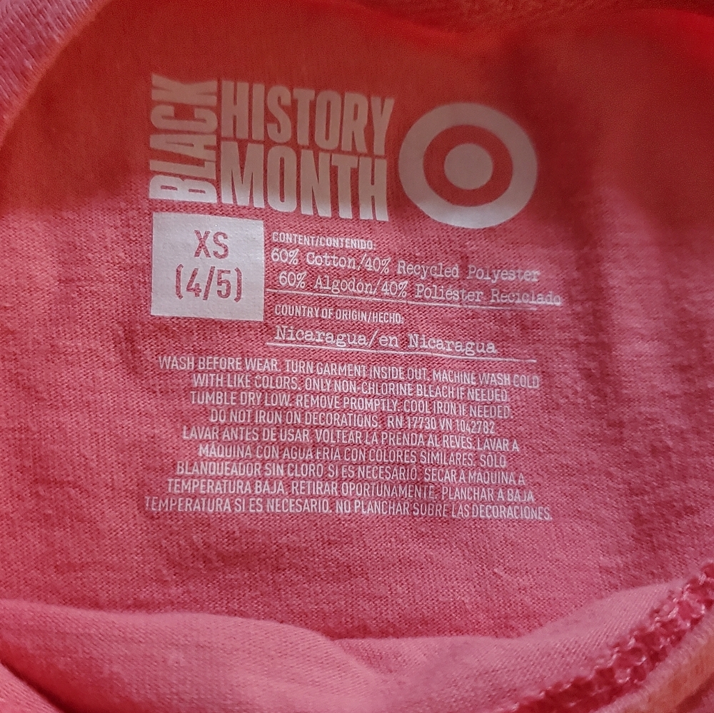 Kids Pink Graphic T-Shirt Xs4/5 - Picture 4 of 4
